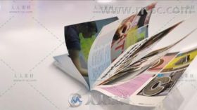 现代时尚3D杂志介绍推广视频包装AE模板 Videohive Magazine Promotion