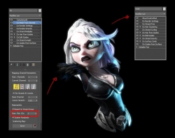 使用ZBrush和3ds Max软件制作女巫模型 制作流程全过程解析