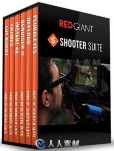 Red Giant Shooter Suite红巨星拍摄套件工具V13.0.4版 RED GIANT SHOOTER SUITE V1...