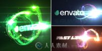 超酷旋转炫光Logo演绎动画AE模板 Videohive Fast Light Logo Reveal 11644580