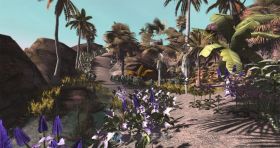 unity3d游戏模型Tropical Island Foliage Pack热带岛屿植物花树岩石