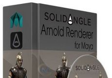 MtoA Arnold光线特效渲染Maya插件V1.2.7.2版 SolidAngle Maya to Arnold v1.2.7.2 ...