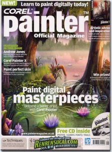 《CorelPainter官方指南书籍合辑》Corel Painter Official Magazine Issue 1-12