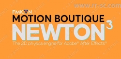 Motion Boutique Newton 牛顿2D动力学AE插件V3版