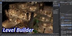 Level Builder游戏关卡场景设计Blender插件V1.0版