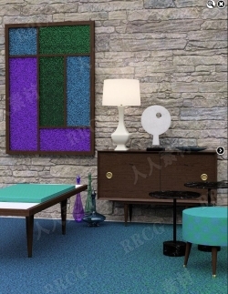现代清凉室内家具装饰品3D模型合集