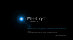 FilmLight 色彩管理教程 中文字幕 可无水印高清下载