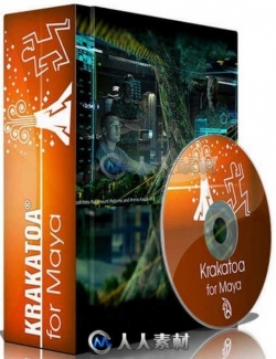 Krakatoa MX粒子渲染器3dsmax插件V2.9.0版