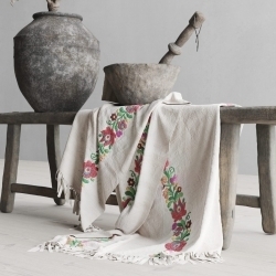 乡村风格装饰品套装长凳花瓶粘土器皿布艺等3D模型