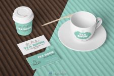 咖啡和茶品牌制作套件矢量Ai模板Coffee & Tea Branding Toolkit