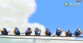奥斯卡最佳动画短片《鸟！鸟！鸟！》，圆滚滚的小鸟们萌爆了！