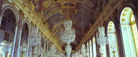 巴黎凡尔赛宫最奢华的宫殿高清实拍视频素材