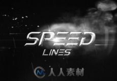 速度与激情Logo演绎动画AE模板 Videohive Speed Lines 10349182