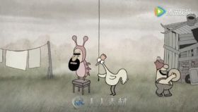 法国获奖动画短片：一只非常孤独而且会下蛋的公鸡