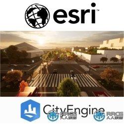 Esri CityEngine城市三维可视化软件V2023.1.9666版