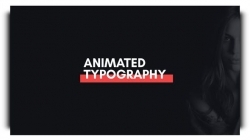 20组简洁极简字体标题设计展示动画AE模板