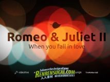《当你恋爱中浪漫板式 AE片头包装模板》Videohive romeo juliet ii when you fall in love 1332016 Proj