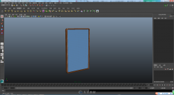 两个简单的Maya门窗3D模型