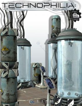 未来氧气罐科技基地3D模型合辑