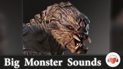 105组大型怪兽配音音效库虚幻引擎UE游戏素材