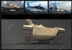 93组飞机坦克真实动画4K高清视频素材合集