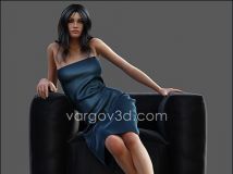 美丽女性人物3D模型合辑 Vargov 3D models People Collection