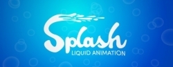 Splash彩色墨迹液体轨迹动画AE脚本V1.04版