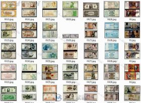 每个国家的钱贴图材质超全