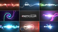 8组超炫粒子Logo演绎动画AE模板 Videohive Particular Logo Reveal Pack 7694673