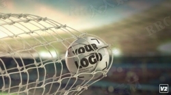 足球进球得分开场效果LOGO动画演绎AE模板