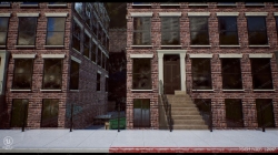 模拟建筑道具场景纽约公寓环境UE4游戏素材资源