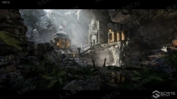 古代寺庙遗址环境场景Unreal Engine游戏素材资源