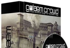 Golaem Crowd人群模拟渲染Maya插件V5.0.4版 Golaem Crowd v5.0.4 for Maya 2014 - ...