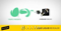 超简洁液化Logo演绎动画AE模板 Videohive Logo Liquid Revealer 8466262