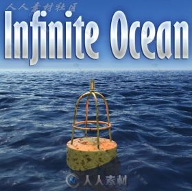 真实海洋生成器C4D预设（含教程）Infinite Ocean 1.34