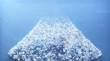 宝石钻石向上累积汇聚落下标题标志LOGO演绎 Sparkling Diamonds – Company Logo R...