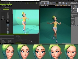 Unreal iClone Live Link插件的功能展示 可实时将3D动画软件数据传输到游戏引擎中