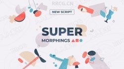 Super Morphings图形变形动画AE脚本V1.02版