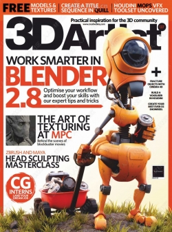3D艺术家书籍杂志2019年总137期