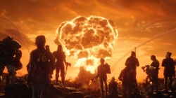 游戏《辐射76(Fallout 76)》宣传片视觉特效解析视频 超现实CG场景的制作过程