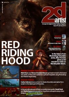 《2DArtist概念艺术设计杂志2012年1月刊总第73期》2DArtist Issue 073 January 2012