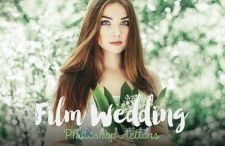 30组影视级婚礼调色特效PS动作 Creativemarket Film Wedding Photoshop Actions 33...