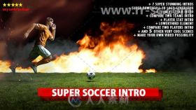 史诗超级足球开场片头视频包装电视广播AE模板 Videohive Super Soccer Intro 2045...
