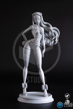 露璃娜《宝可梦剑盾》游戏角色雕塑3D打印模型