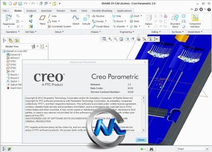 《美国PTC公司CAD设计软件包》PTC Creo 2