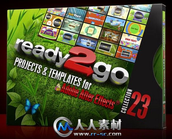 《DJ最强AE模板合辑Vol.23》Digital Juice Ready2Go Collection 23 for After Effects