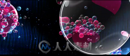 梦幻海底可爱欢快气泡舞台剧晚会LED大屏幕视频背景素材