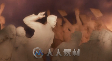 近代历史解放革命抗战国庆晚会舞台LED大屏幕素材视频背景
