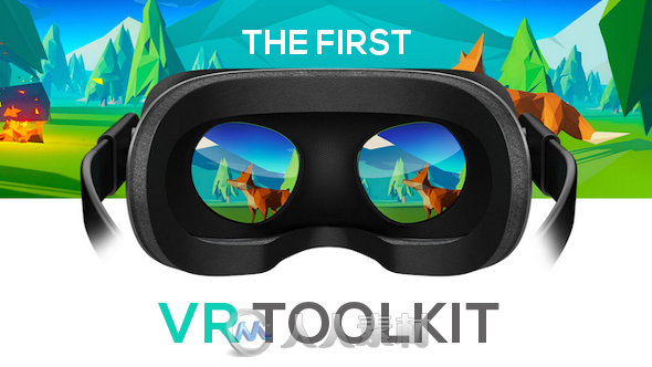 漂亮震撼好用的VR 工具包预设特效AE模板videohive VR Toolkit 15758439