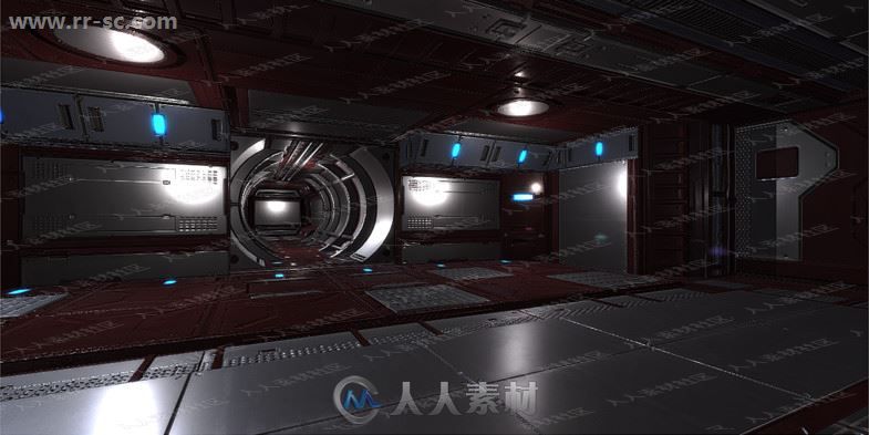 100多组宇宙飞船机仓外太空环境3D模型Unity游戏素材资源
